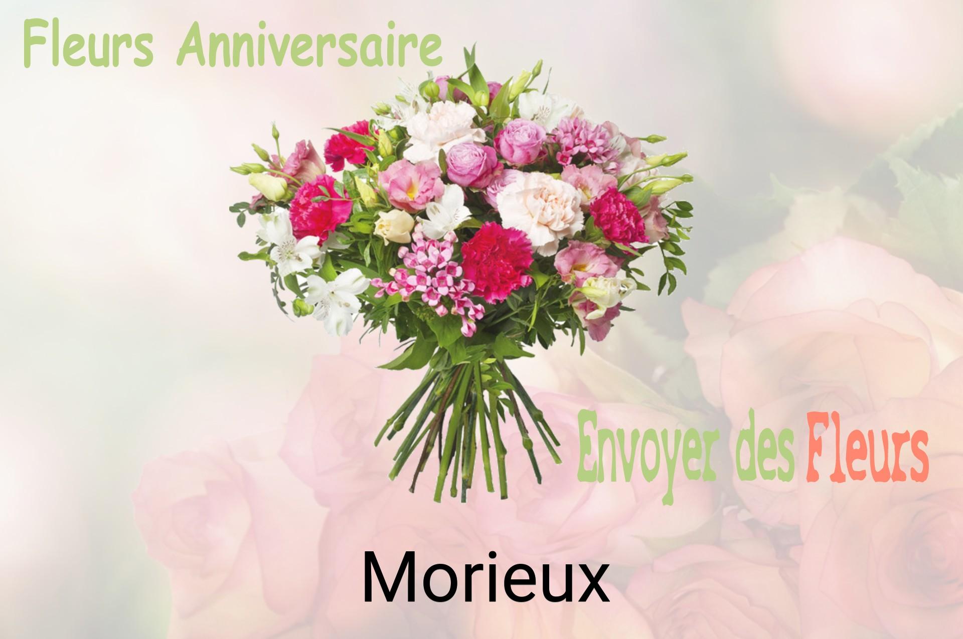 Bouquet de fleurs d’anniversaire livré à Morieux